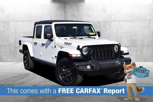 Bright White Clearcoat 2022 Jeep Gladiator Sport