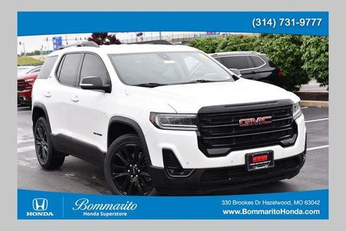 White Frost Tricoat 2023 GMC Acadia FWD SLT