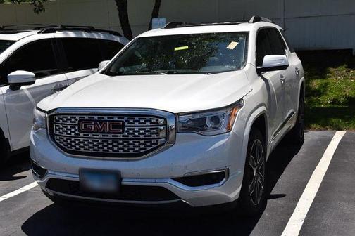 White Frost 2018 GMC Acadia Denali
