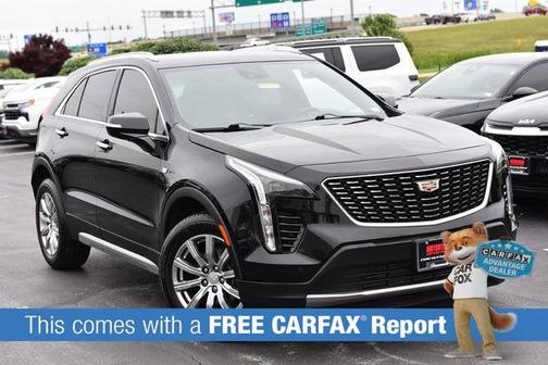 Stellar Black Metallic 2023 Cadillac XT4 Premium Luxury