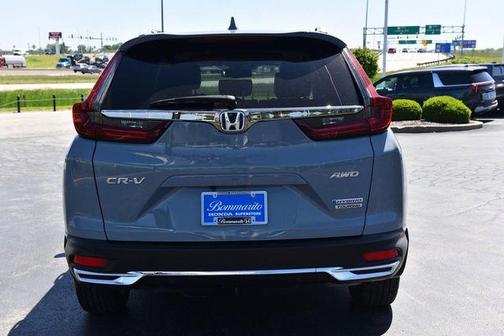Gray 2022 Honda CR-V Hybrid Touring