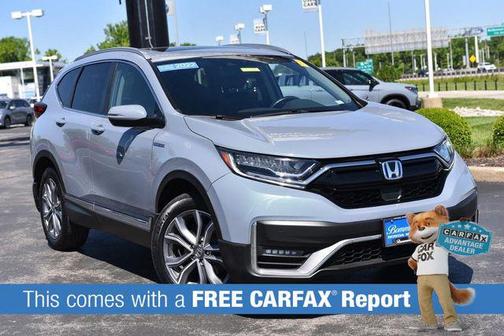 Gray 2022 Honda CR-V Hybrid Touring