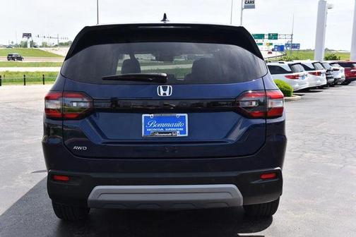 Obsidian Blue 2023 Honda Pilot AWD EX-L 8 Passenger