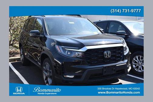 Crystal Black Pearl 2023 Honda Passport AWD EX-L