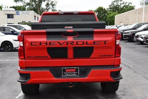 Red Hot 2021 Chevrolet Silverado 1500 Custom
