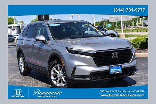 Solar Silver Metallic 2025 Honda CR-V EX-L AWD