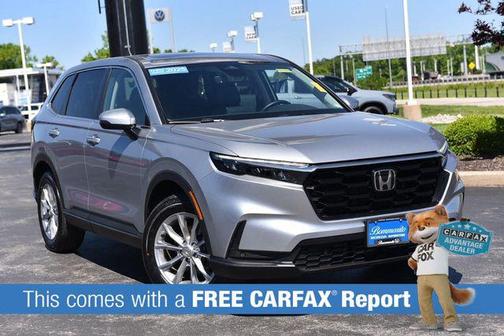 Solar Silver Metallic 2025 Honda CR-V EX-L AWD