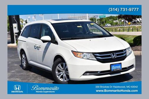 White Diamond Pearl 2015 Honda Odyssey EX-L