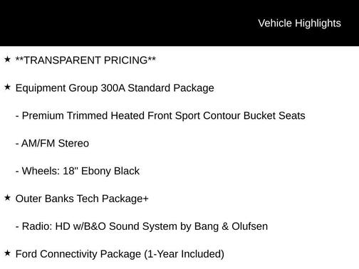 2026 Ford Bronco Sport Outer Banks