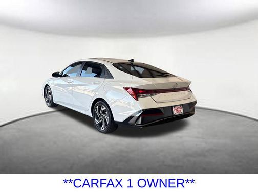 Serenity White 2025 Hyundai ELANTRA SEL
