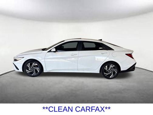 Serenity White 2025 Hyundai ELANTRA SEL