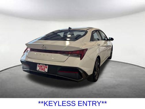 Serenity White 2025 Hyundai ELANTRA SEL