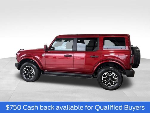 Ruby Red Metallic Tinted Clearcoat 2026 Ford Bronco Outer Banks