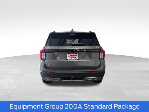 Carbonized Gray Metallic 2026 Ford Explorer Active