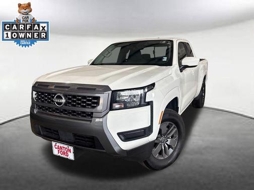 Glacier White 2025 Nissan Frontier SV