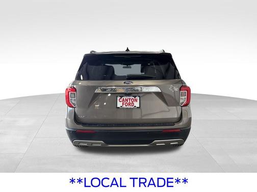 Stone Gray 2021 Ford Explorer XLT