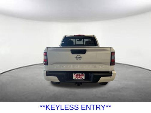 Glacier White 2023 Nissan Frontier SV