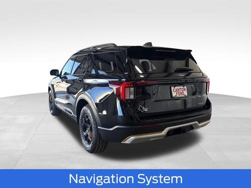 Agate Black Metallic 2026 Ford Explorer Tremor