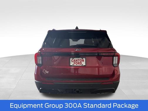 Rapid Red Metallic Tinted Clearcoat 2026 Ford Explorer ST-Line