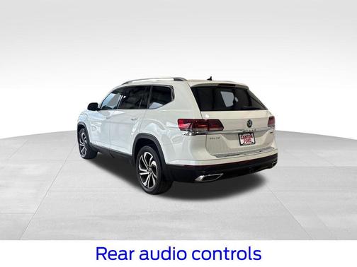 Pure White 2021 Volkswagen Atlas 3.6L SEL Premium