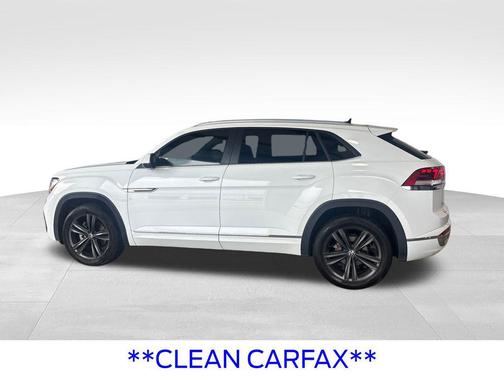 White 2021 Volkswagen Atlas Cross Sport 3.6L V6 SE w/Technology R-Line