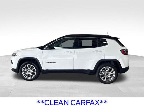 Bright White Clearcoat 2025 Jeep Compass LIMITED