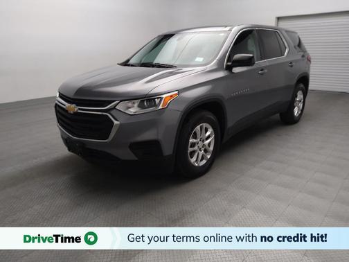 Satin Steel Metallic 2019 Chevrolet Traverse LS