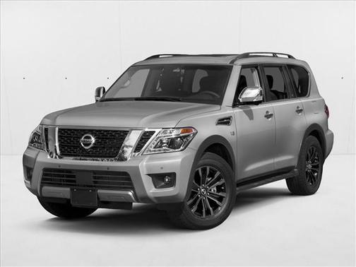 Brilliant Silver 2017 Nissan Armada Platinum