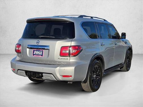 Brilliant Silver 2017 Nissan Armada Platinum