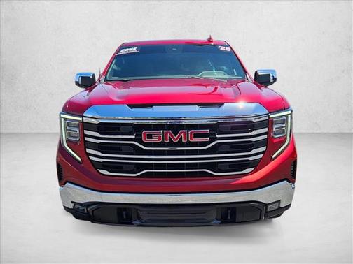 Volcanic Red Tintcoat 2025 GMC Sierra 1500 SLT