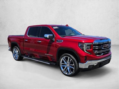 Volcanic Red Tintcoat 2025 GMC Sierra 1500 SLT