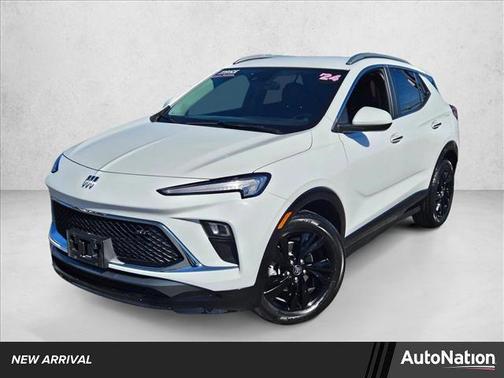 Summit White 2024 Buick Encore GX Sport Touring