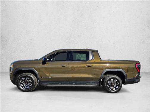 Deep Bronze Metallic 2026 GMC Sierra EV Standard Range Elevation