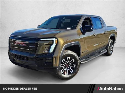 Deep Bronze Metallic 2026 GMC Sierra EV Standard Range Elevation