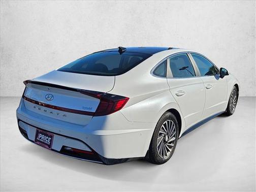 Hyper White 2022 Hyundai SONATA Hybrid Limited