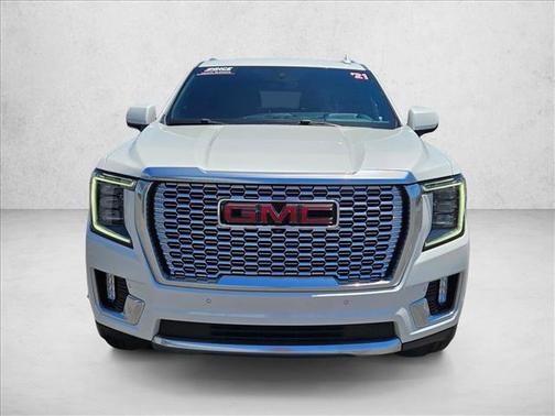 White Frost Tricoat 2021 GMC Yukon Denali
