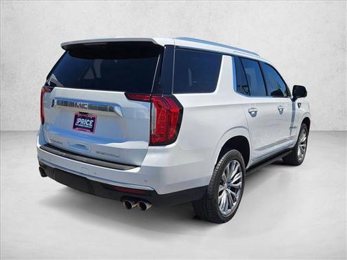 White Frost Tricoat 2021 GMC Yukon Denali