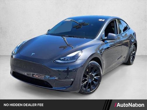 Stealth Grey 2024 Tesla Model Y Long Range Dual Motor All-Wheel Drive