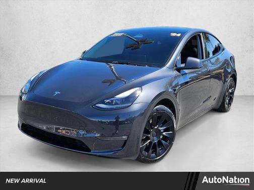 Stealth Grey 2024 Tesla Model Y Long Range Dual Motor All-Wheel Drive