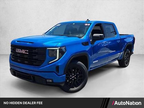 Dynamic Blue Metallic 2023 GMC Sierra 1500 Elevation