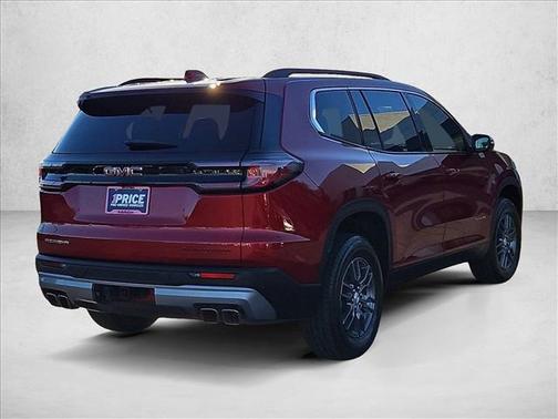Volcanic Red Tintcoat 2025 GMC Acadia FWD Elevation