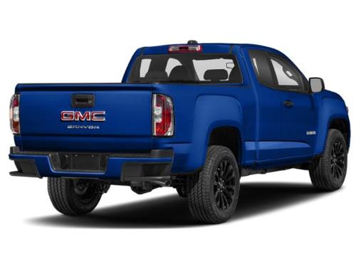 Dynamic Blue Metallic 2021 GMC Canyon Elevation