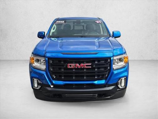 Dynamic Blue Metallic 2021 GMC Canyon Elevation