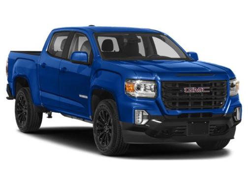 Dynamic Blue Metallic 2021 GMC Canyon Elevation