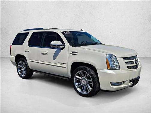 White Diamond Tricoat 2012 Cadillac Escalade Premium