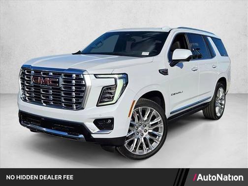 Glacier White Tricoat 2026 GMC Yukon Denali