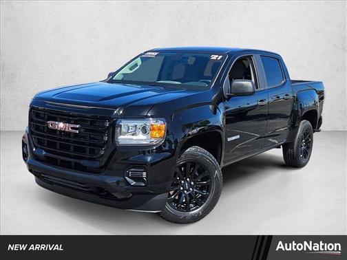 Onyx Black 2021 GMC Canyon Elevation Standard