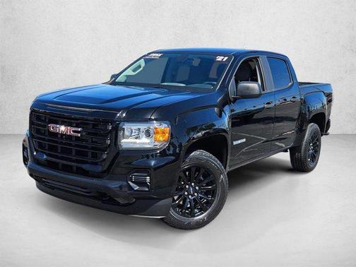Onyx Black 2021 GMC Canyon Elevation Standard