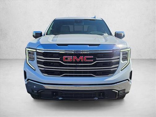 Glacier White Tricoat 2026 GMC Sierra 1500 SLT