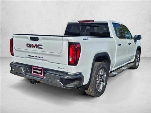 Glacier White Tricoat 2026 GMC Sierra 1500 SLT